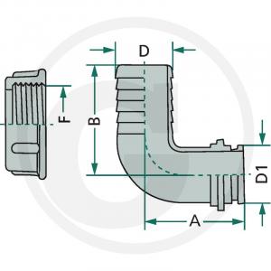 670116320 COT MET DN20 PT PIULITA DE 3/4
